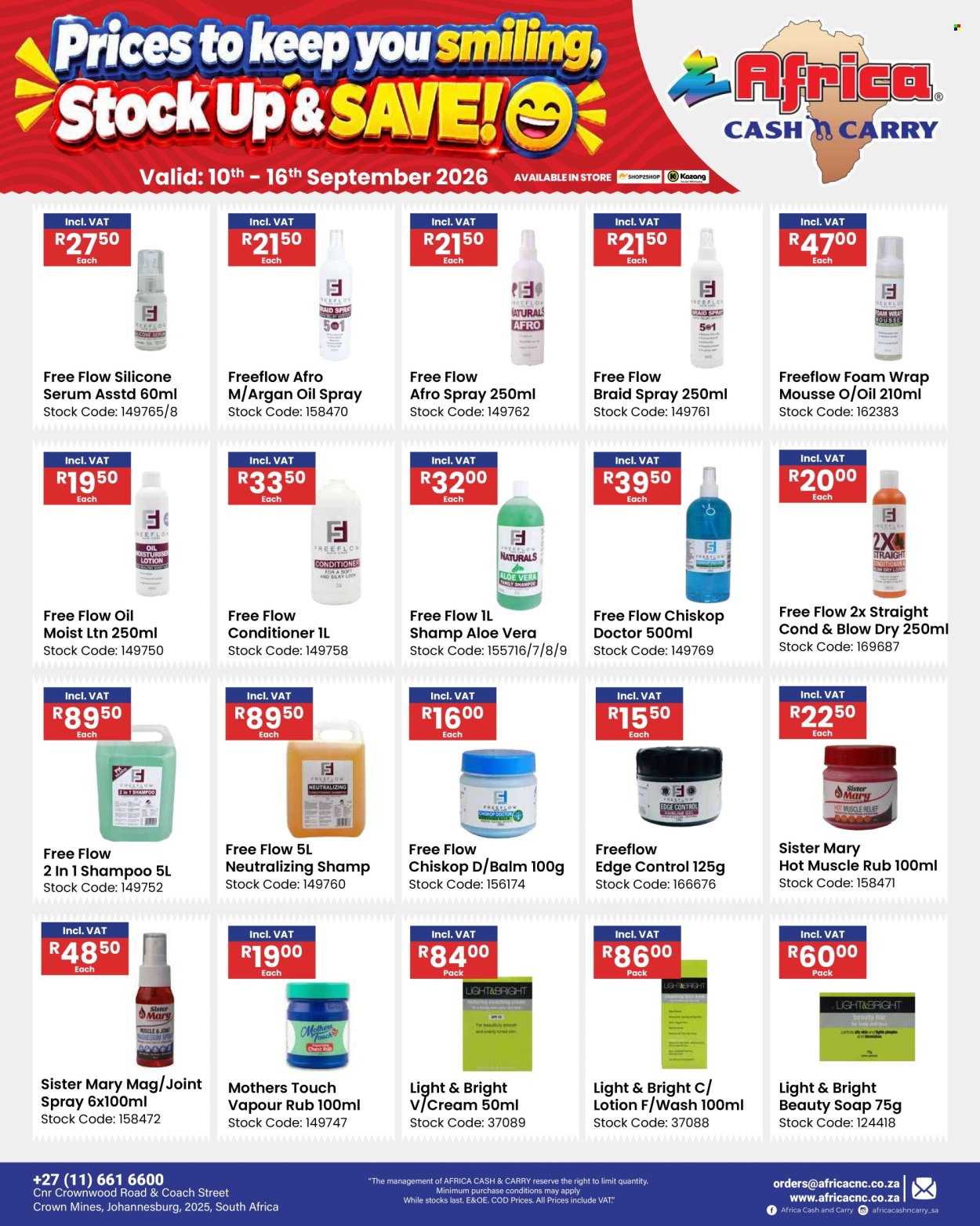Africa Cash & Carry specials - 09.10.2026 - 09.16.2026. Page 68