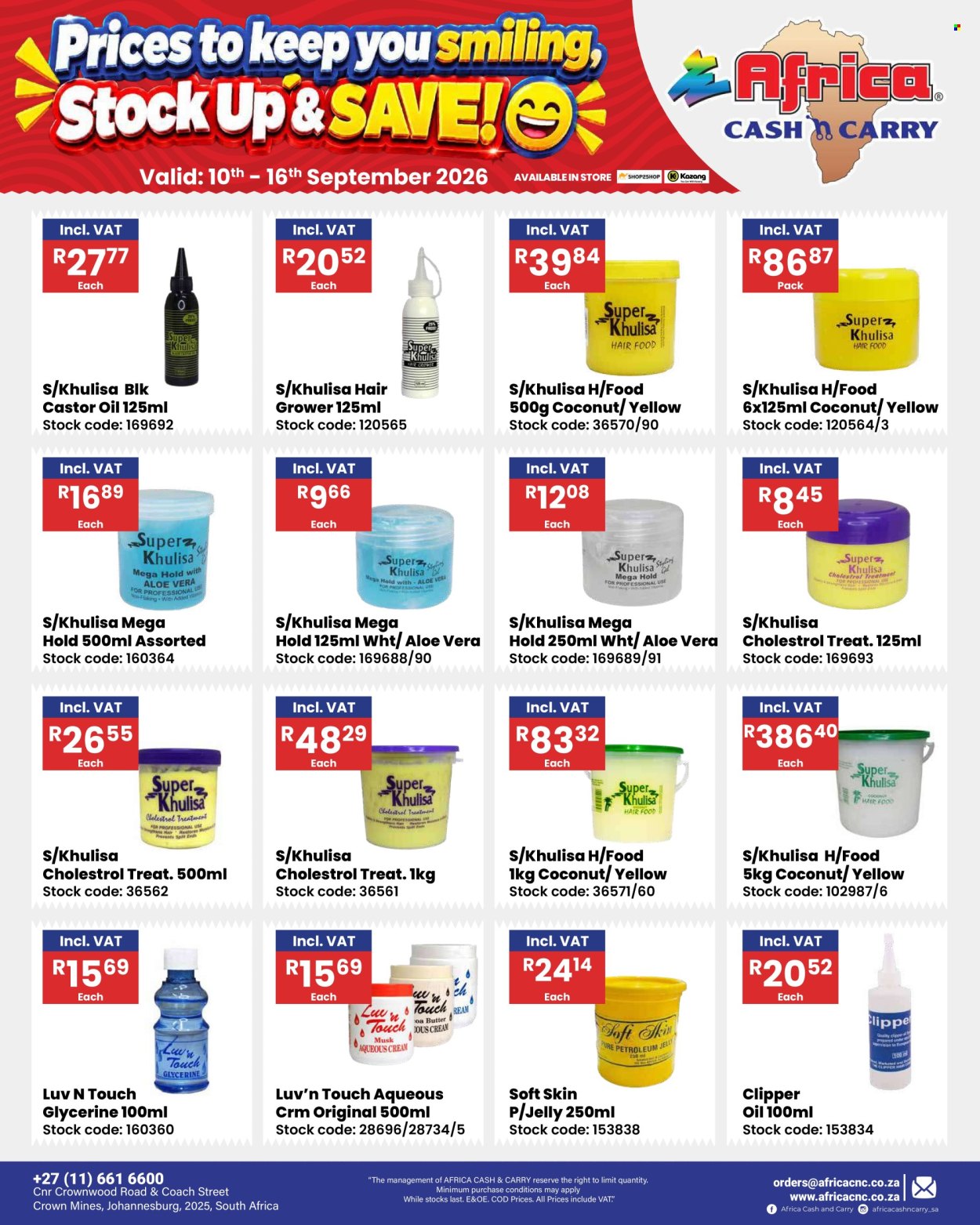 Africa Cash & Carry specials - 09.10.2026 - 09.16.2026. Page 69