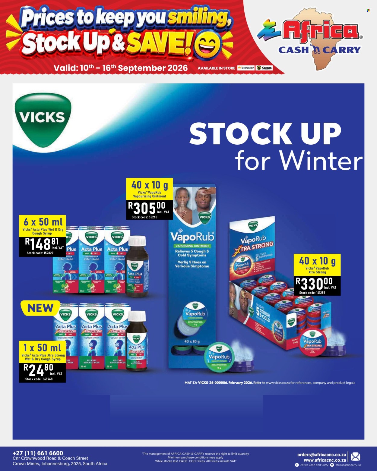 Africa Cash & Carry specials - 09.10.2026 - 09.16.2026. Page 74