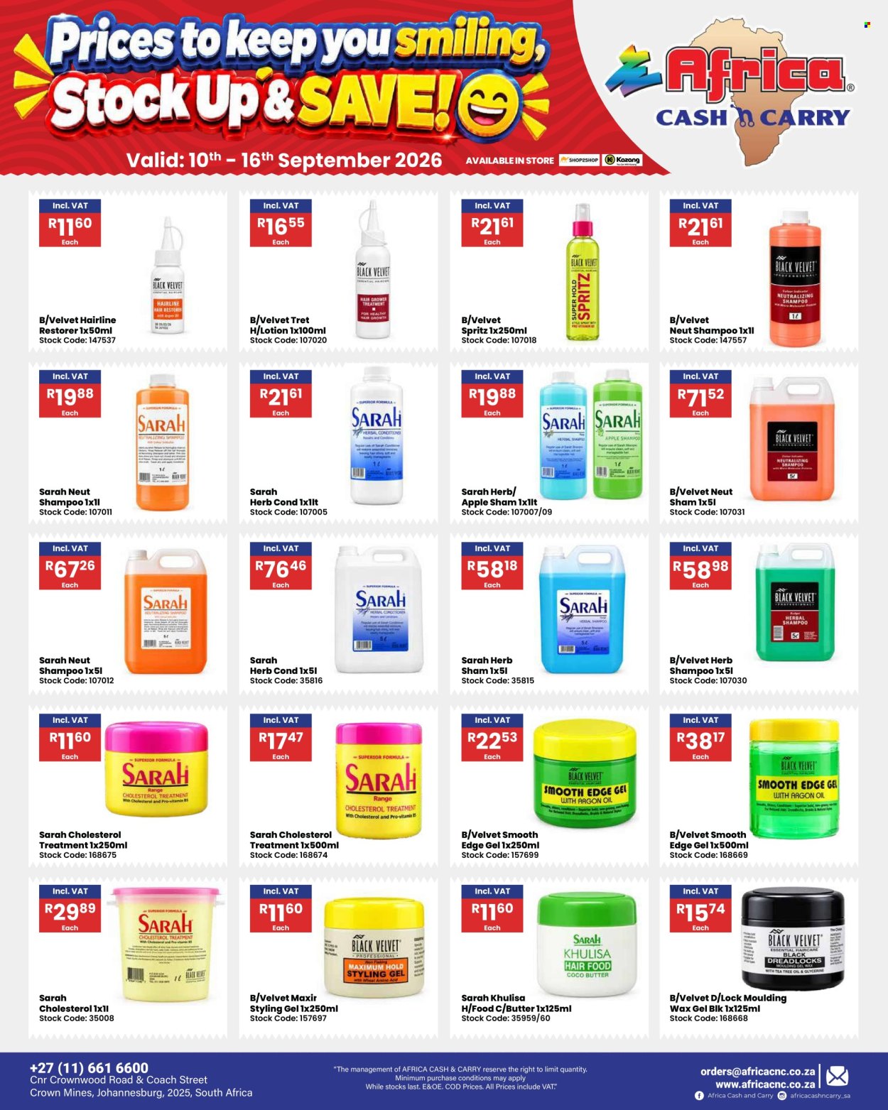 Africa Cash & Carry specials - 09.10.2026 - 09.16.2026. Page 81