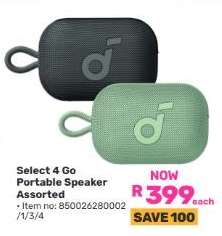 Select 4 Go Portable Speaker Assorted
