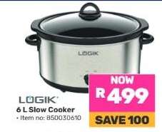 LOGIK 6 L Slow Cooker