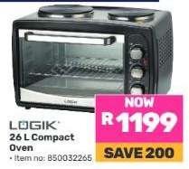 LOGIK 26 L Compact Oven