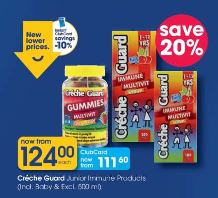 Crèche Guard Junior Immune Products