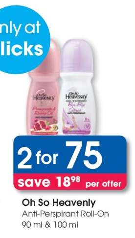 Oh So Heavenly Anti-Perspirant Roll-On