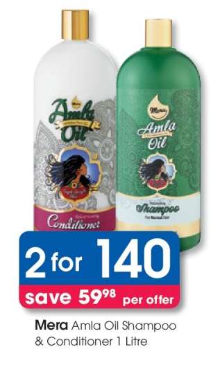 Mera Amla Oil Shampoo & Conditioner 1 Litre