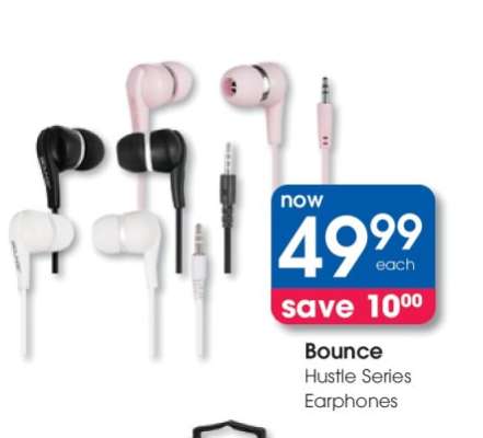 Bounce Hustle Series Earphones