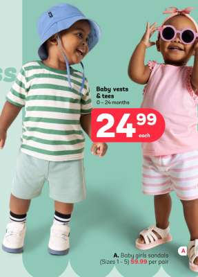 Baby vests & tees