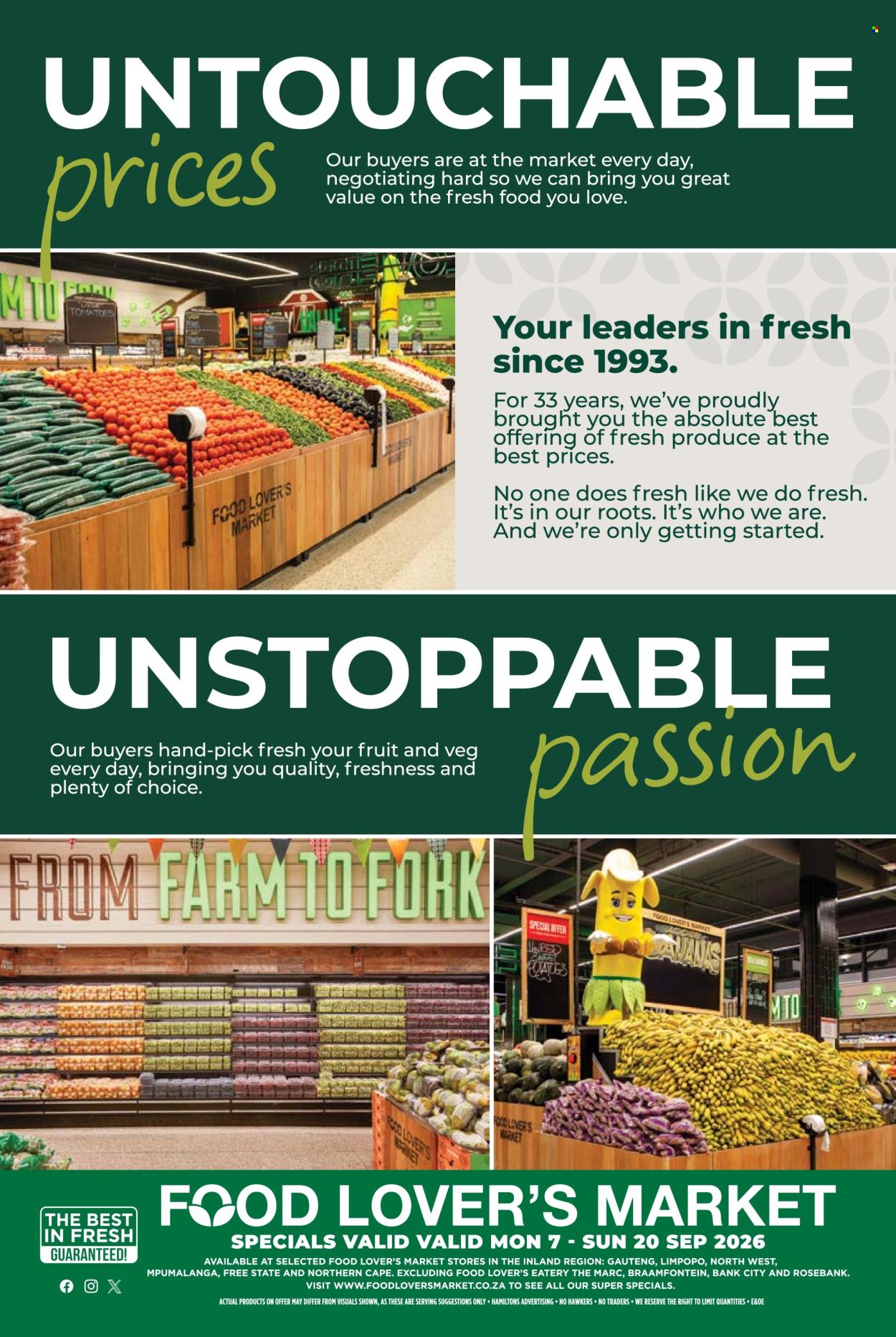 Food Lover's Market specials - 09.07.2026 - 09.20.2026. Page 4
