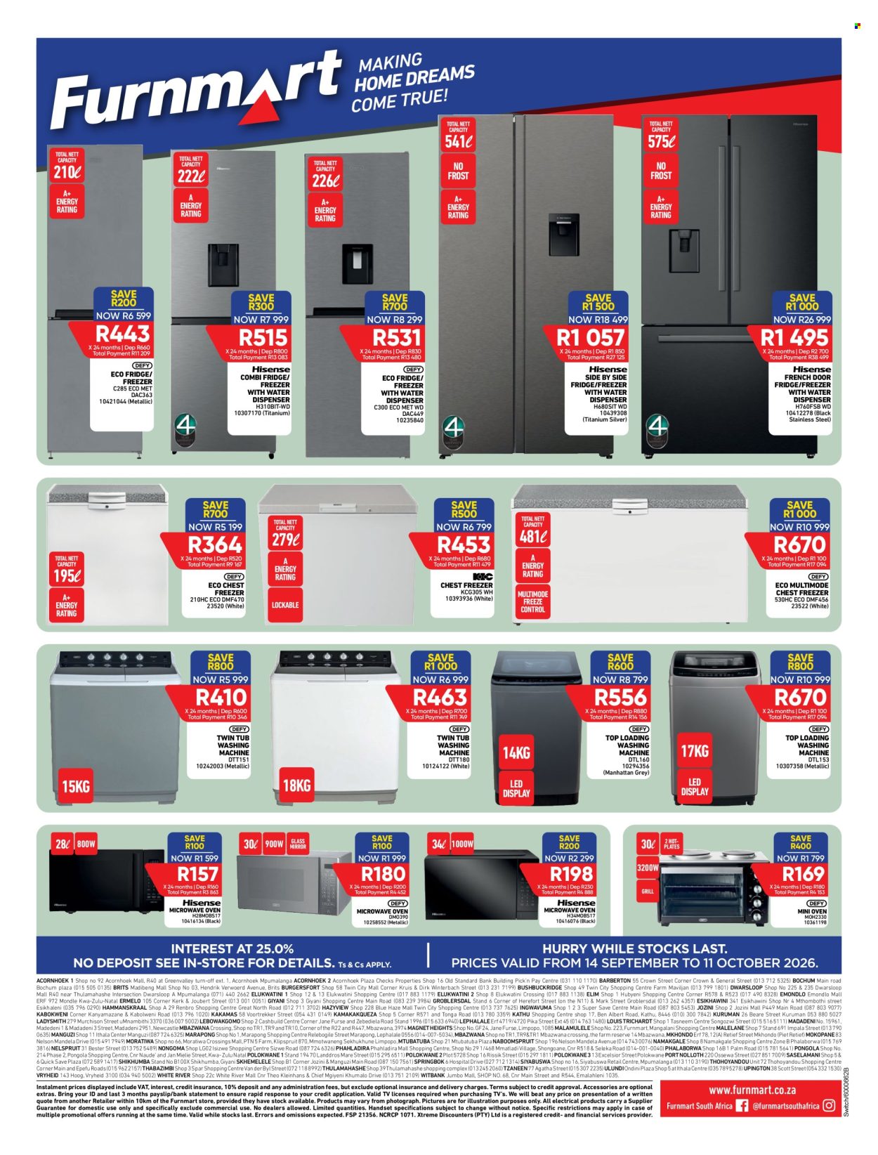 Furnmart specials - 09.14.2026 - 10.11.2026. Page 8
