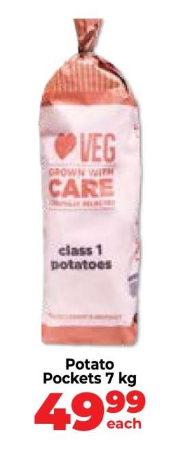 Potato Pockets 7 kg