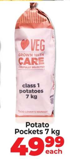 Potato Pockets 7 kg