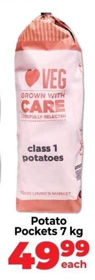 Potato Pockets 7 kg
