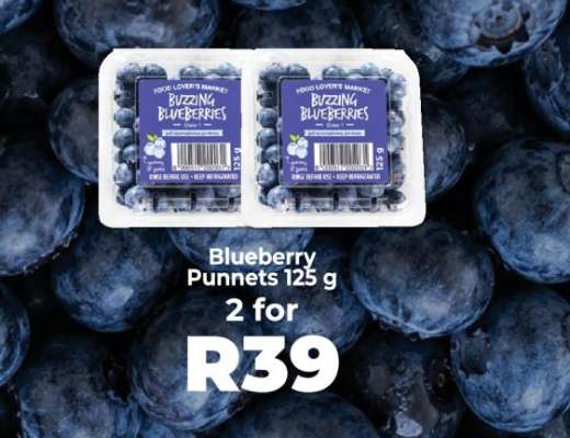 Blueberry Punnets 125 g