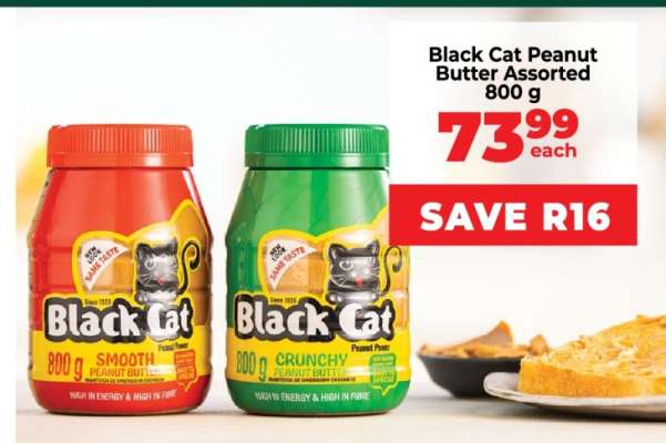 Black Cat Peanut Butter Assorted 800 g