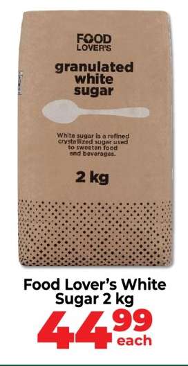 Food Lover's White Sugar 2 kg