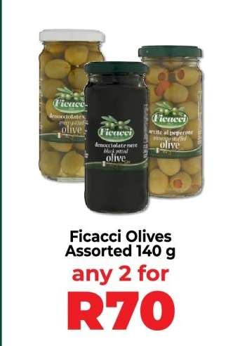 Ficacci Olives Assorted 140 g
