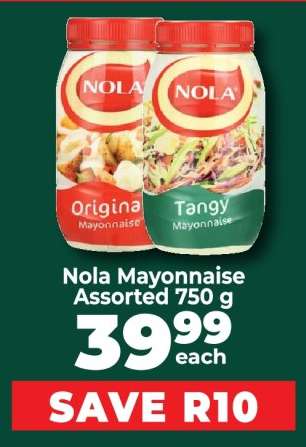 Nola Mayonnaise Assorted 750 g