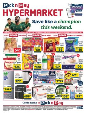 Pick n Pay - Hypermarket Weekend Specials