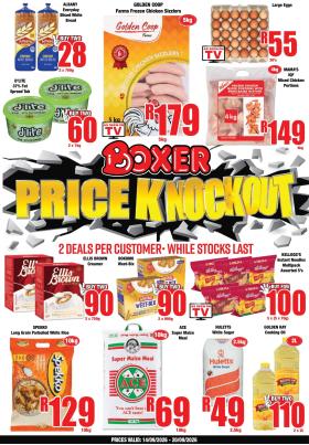 Boxer - WC Price Knockout
