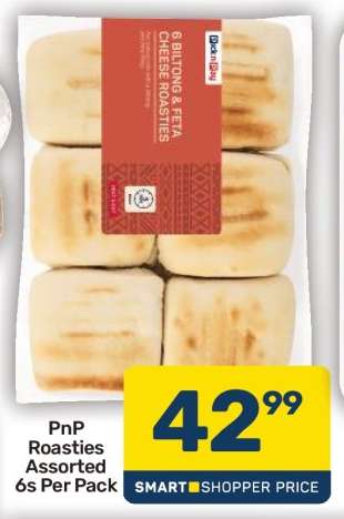 PnP Roasties Assorted 6s Per Pack