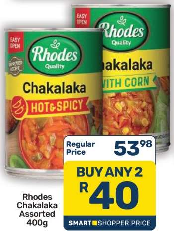 RHODES Chakalaka Assorted 400g
