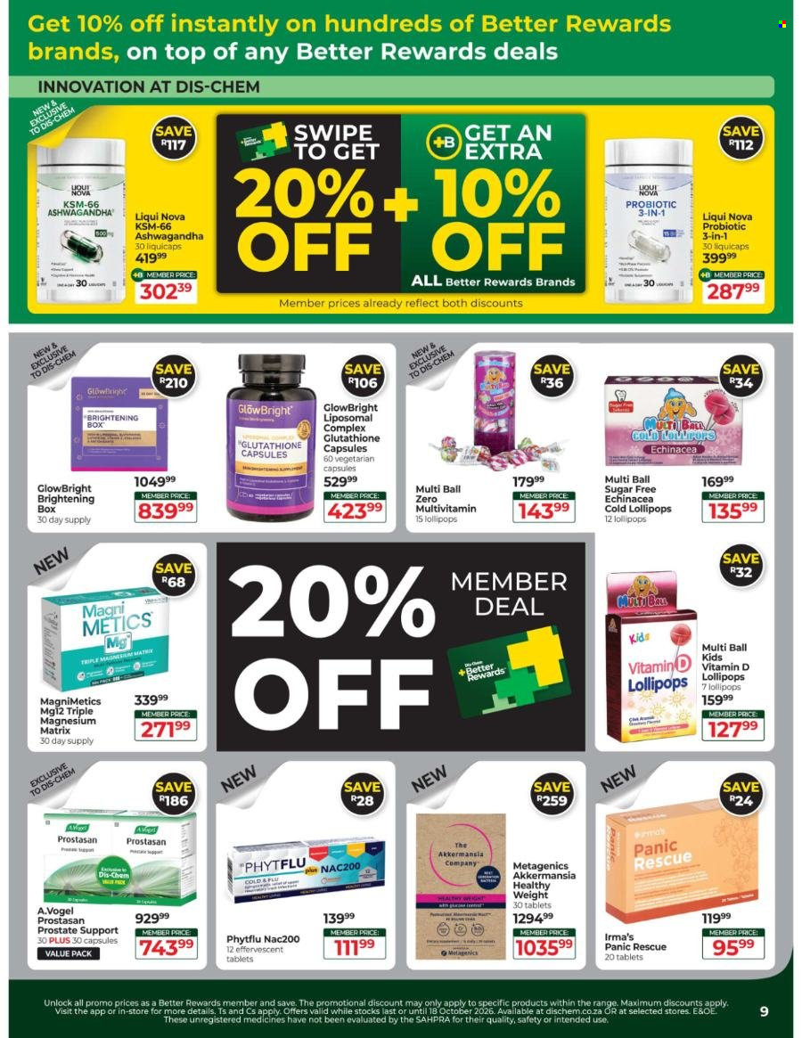 Dis-Chem specials - 09.15.2026 - 10.18.2026. Page 9