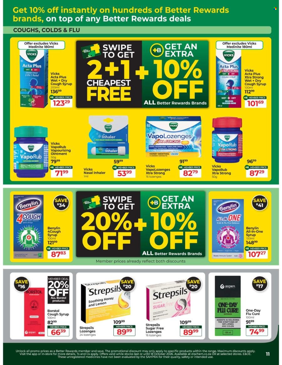 Dis-Chem specials - 09.15.2026 - 10.18.2026. Page 11