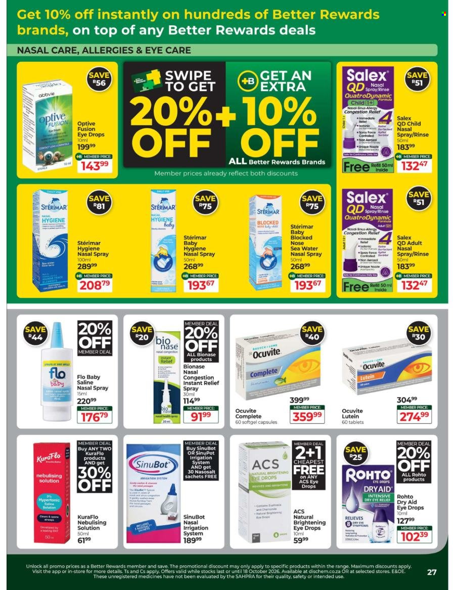 Dis-Chem specials - 09.15.2026 - 10.18.2026. Page 27