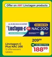 Linctagon-C Plus NAC 200