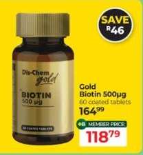 Gold Biotin 500µg