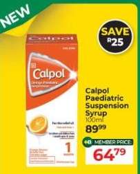 CALPOL Paediatric Suspension Syrup