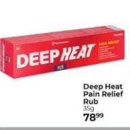 Deep Heat Pain Relief Rub