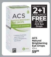 ACS Natural Brightening Eye Drops