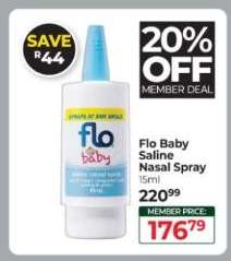 Flo Baby Saline Nasal Spray
