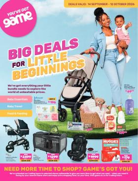 Game - Big Deals For Little Beginnings