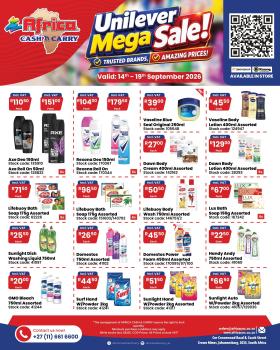 Africa Cash & Carry - Monday promo