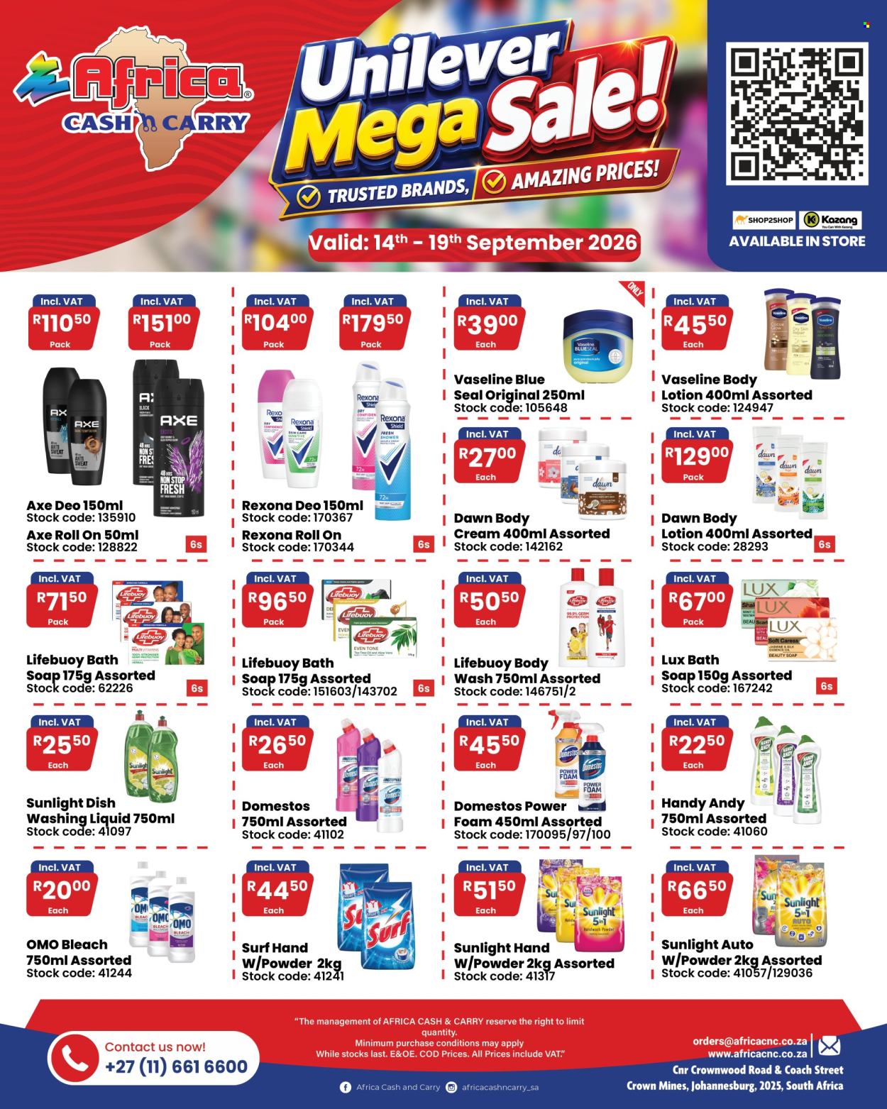 Africa Cash & Carry specials - 09.14.2026 - 09.19.2026. Page 1