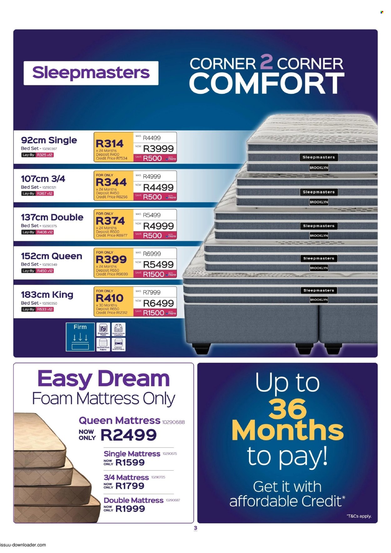 Sleepmasters specials - 09.17.2026 - 10.14.2026. Page 3