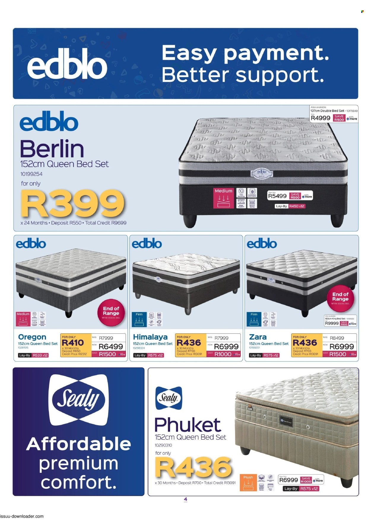 Sleepmasters specials - 09.17.2026 - 10.14.2026. Page 4