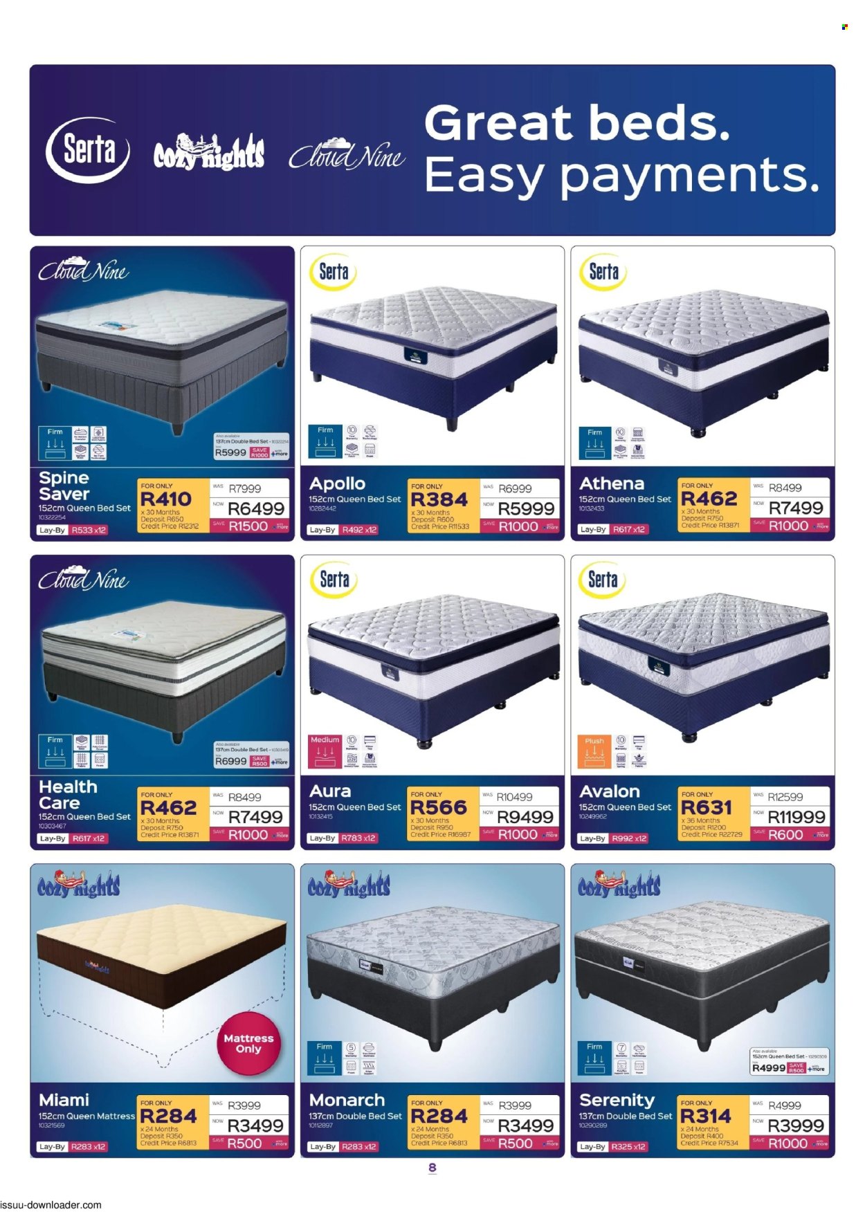Sleepmasters specials - 09.17.2026 - 10.14.2026. Page 8