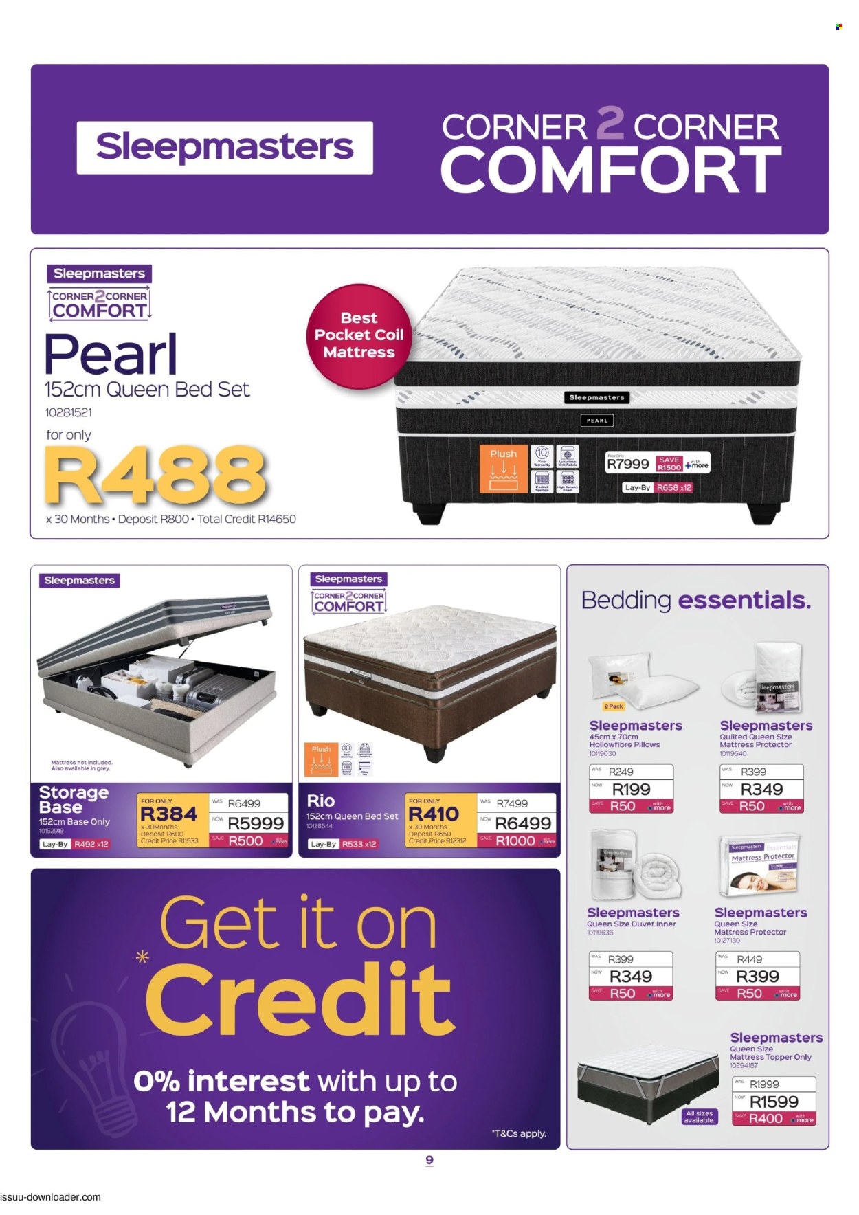 Sleepmasters specials - 09.17.2026 - 10.14.2026. Page 9