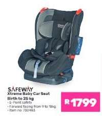 Safeway Xtreme Baby Car Seat