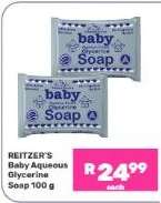 Reitzer’s Baby Aqueous Glycerine Soap 100 g