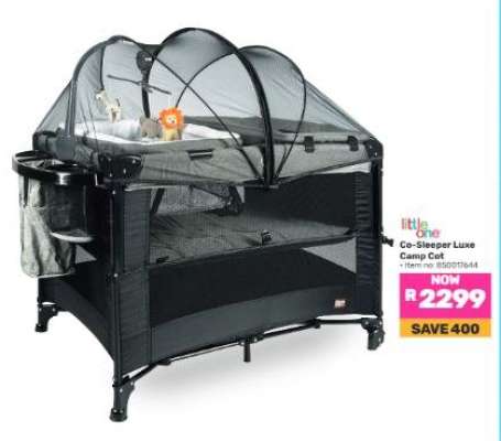 Co-Sleeper Luxe Camp Cot