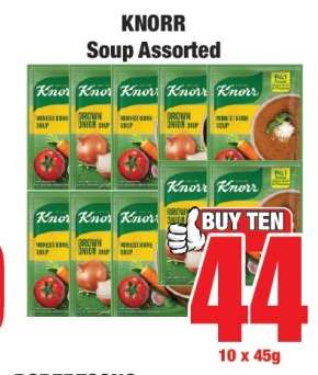 KNORR Soup Assorted