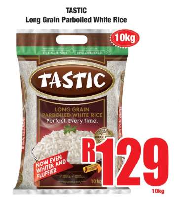 Tastic Long Grain Parboiled White Rice
