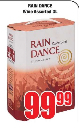 RAIN DANCE Wine Assorted 3L