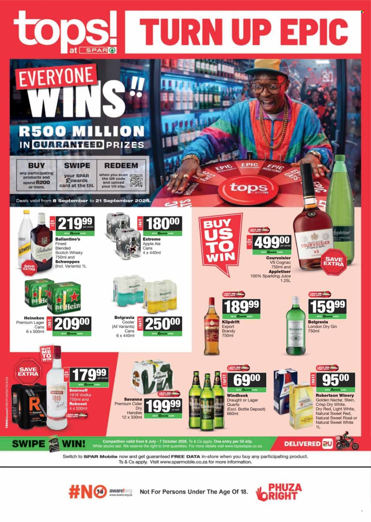 TOPS at SPAR specials - 09.08.2026 - 09.21.2026. Page 1