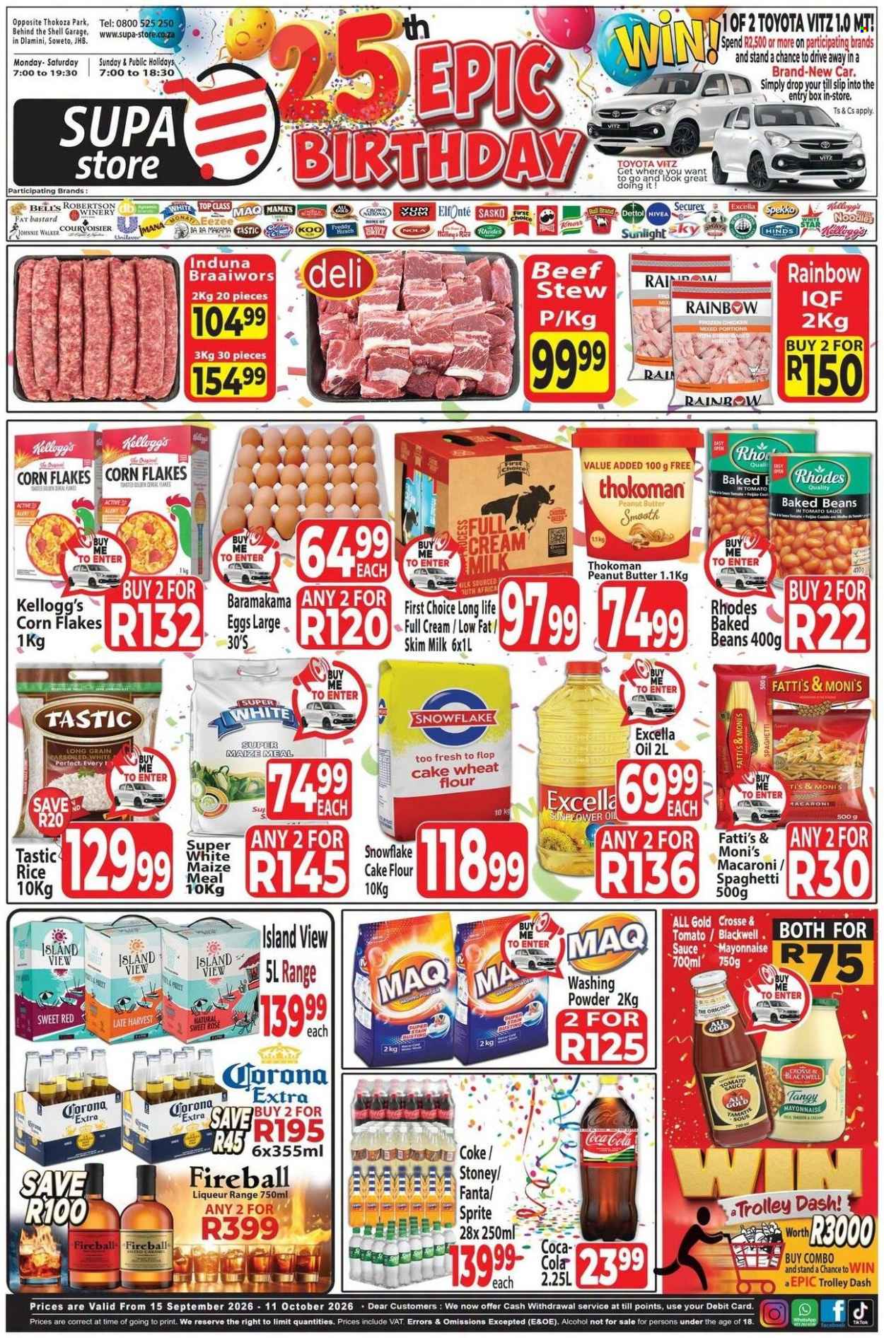Supa Store specials - 09.15.2026 - 10.11.2026. Page 1